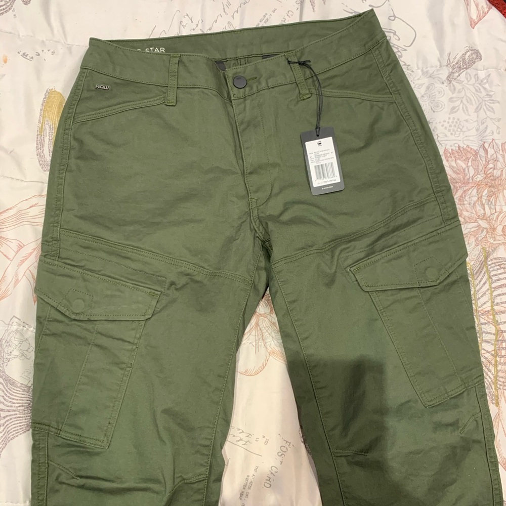 G Star Rovic Mid Rise Skinny Cargo Pants